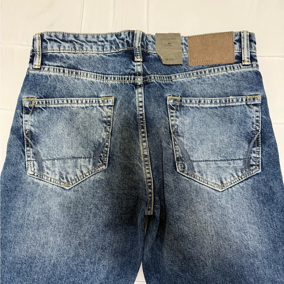 All Saints Jack Relaxed Tapered W30 Jeans - Picture 4 of 5
